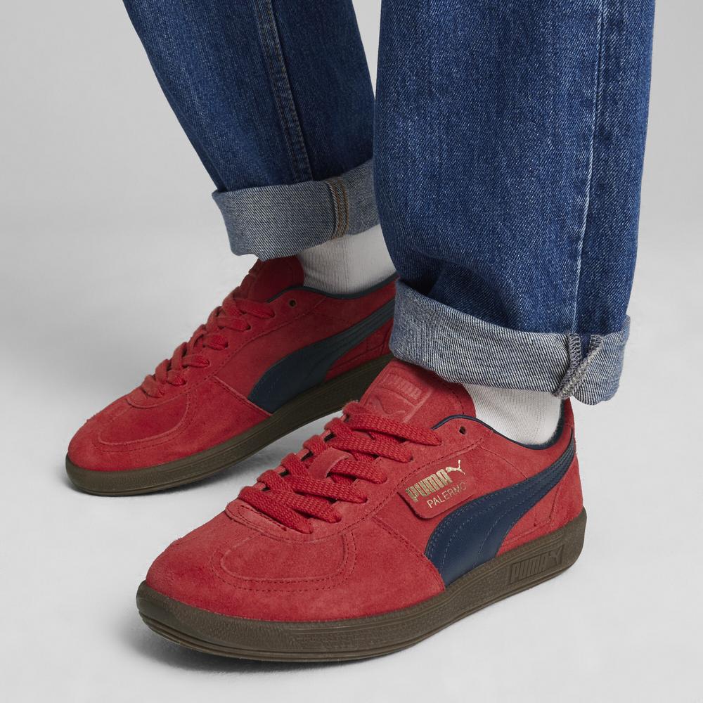 Foto 5 pulgar | Tenis Puma Palermo Unisex Rojo