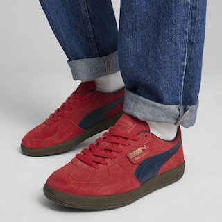 Foto 4 | Tenis Puma Palermo Unisex Rojo