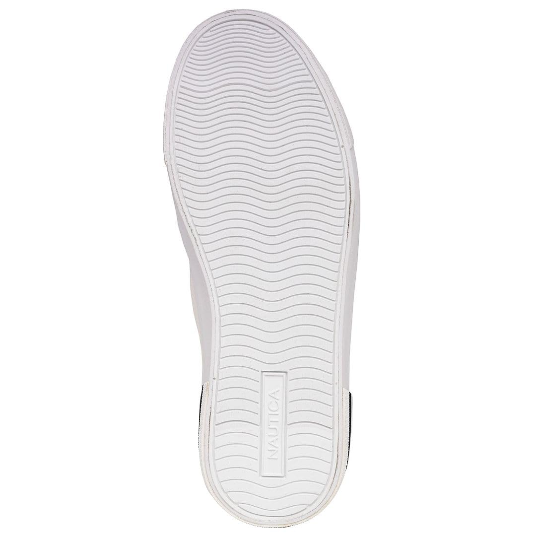 Foto 6 pulgar | Zapatilla Casual Con Cordones Shoe Nautica Negril-white 1-8 Para Hombre - Venta Internacional.