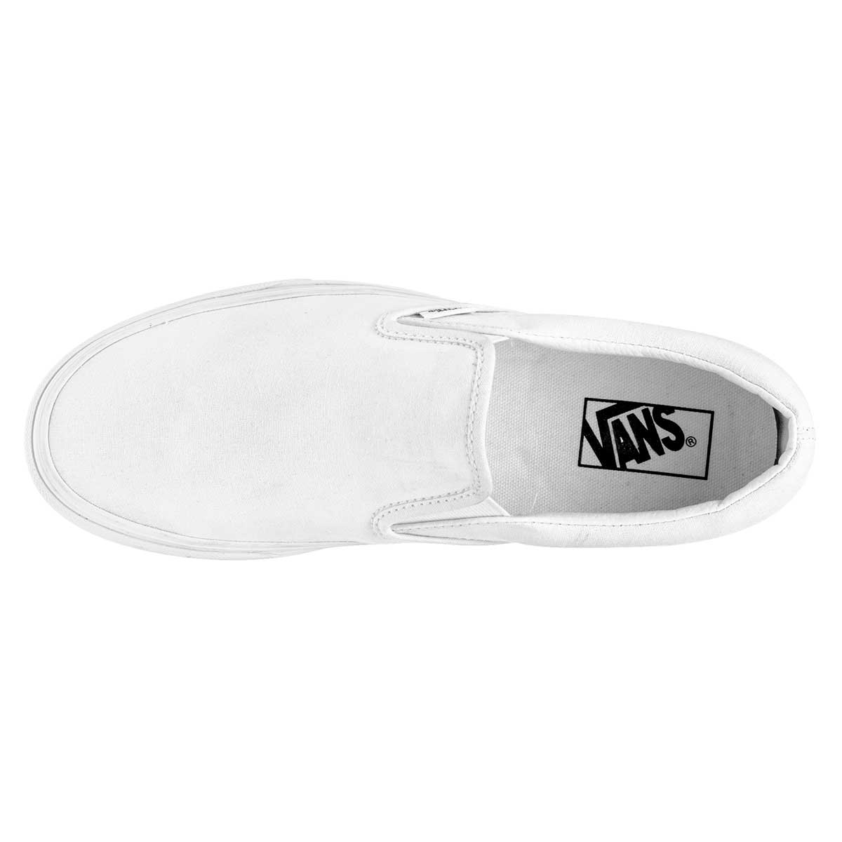 Foto 3 pulgar | Vans Tenis Urbano Para Joven Blanco, Ua Classic Slip-on