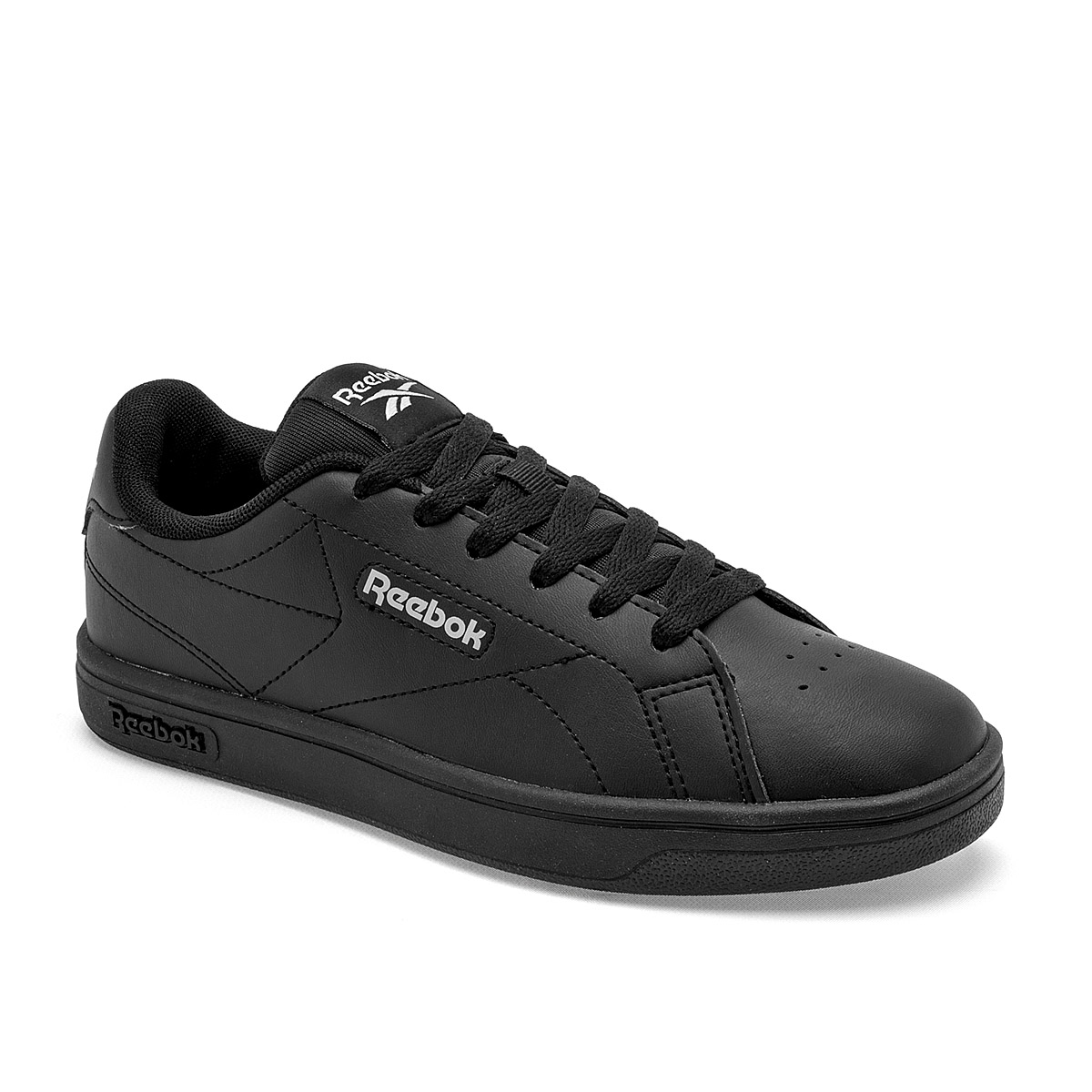 Reebok Tenis Urbano Para Joven Negro, Court Clean