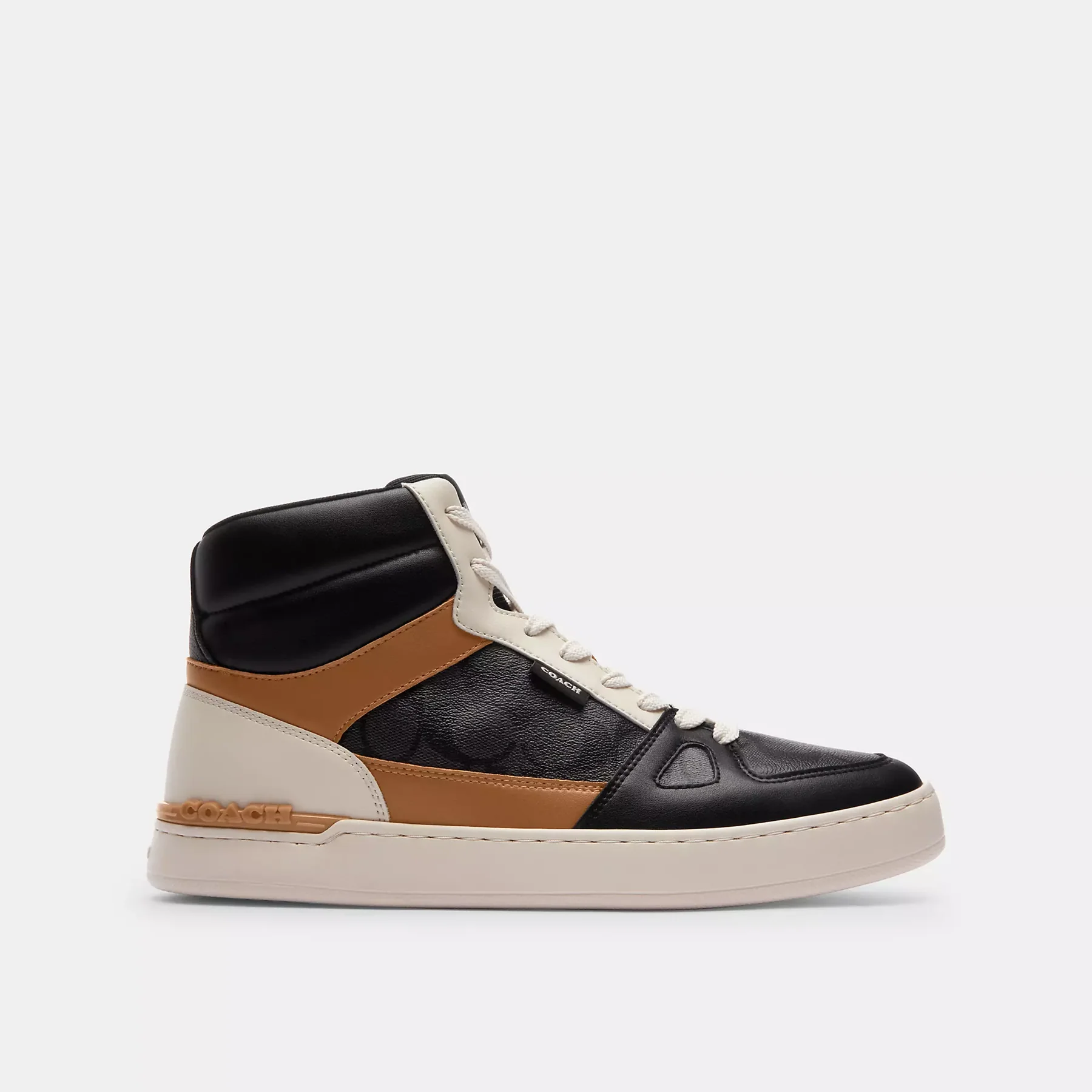 Tenis/sneakers Coach De Bota Clip Court Casual Para Hombre