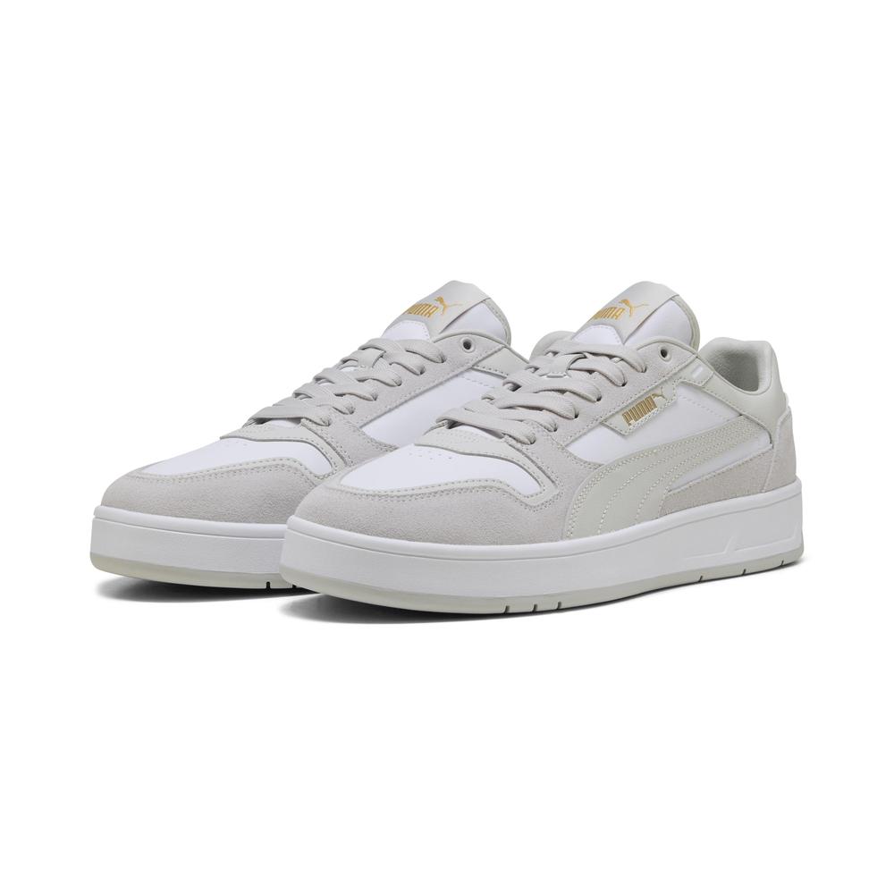 Foto 3 | Tenis Puma Court Classic Street Sd Unisex Gris