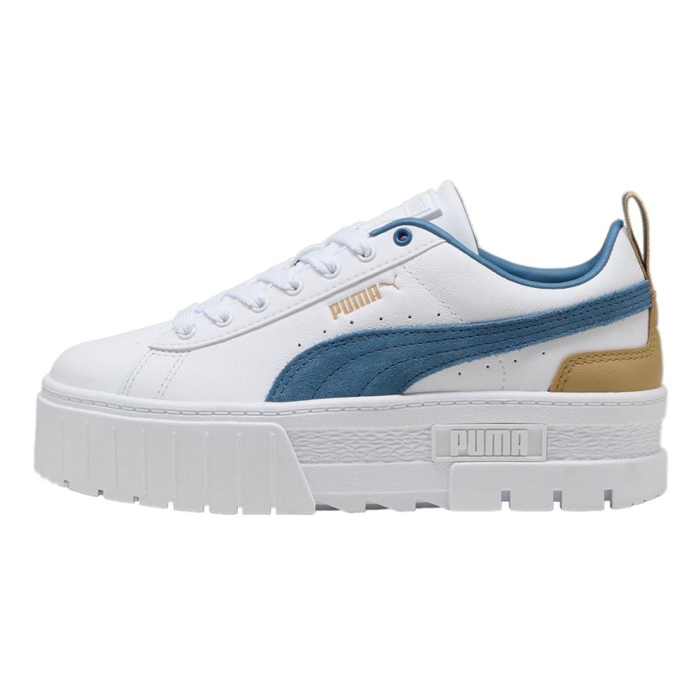 Foto 2 pulgar | Tenis Puma Mayze Lth Wn's Blanco Mujer 38198349 Blanco