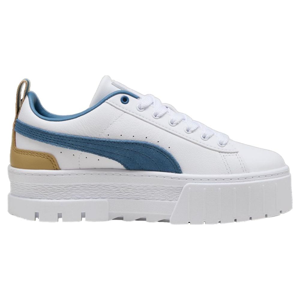 Foto 5 pulgar | Tenis Puma Mayze Lth Wn's Blanco Mujer 38198349 Blanco
