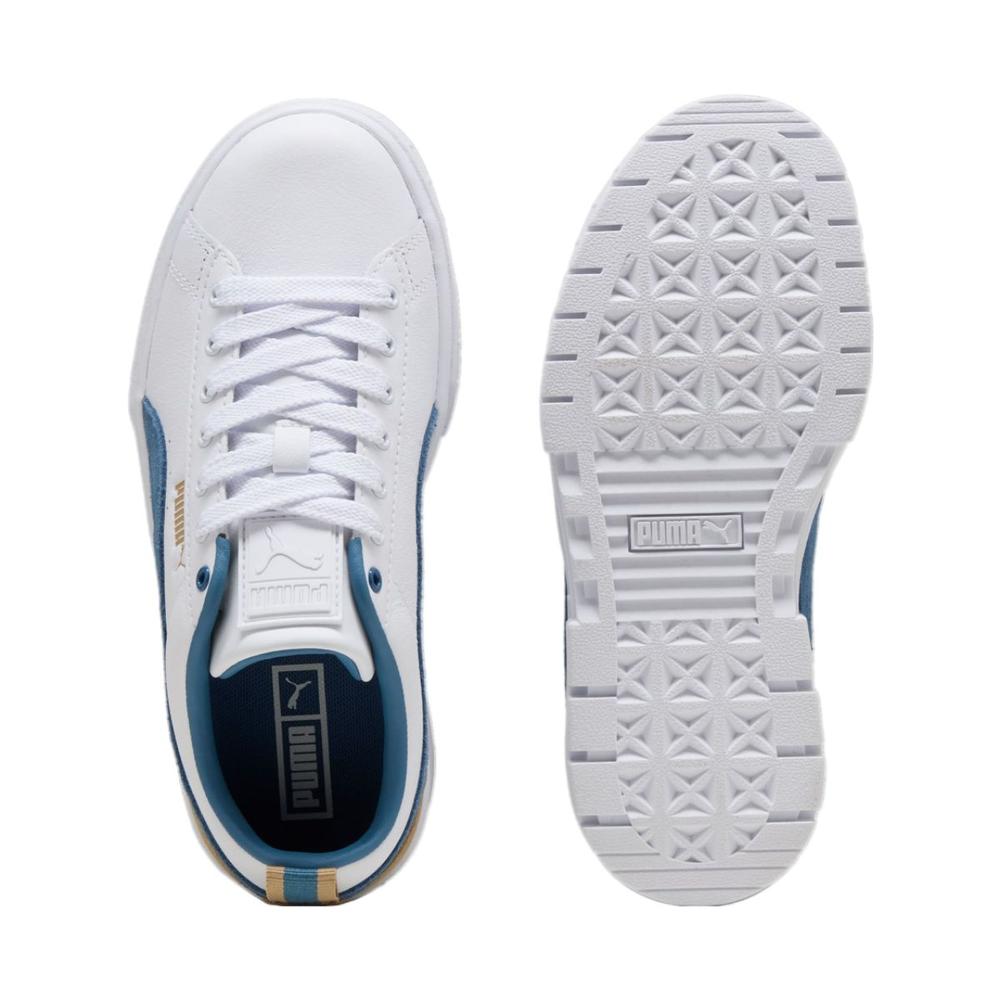 Foto 6 pulgar | Tenis Puma Mayze Lth Wn's Blanco Mujer 38198349 Blanco
