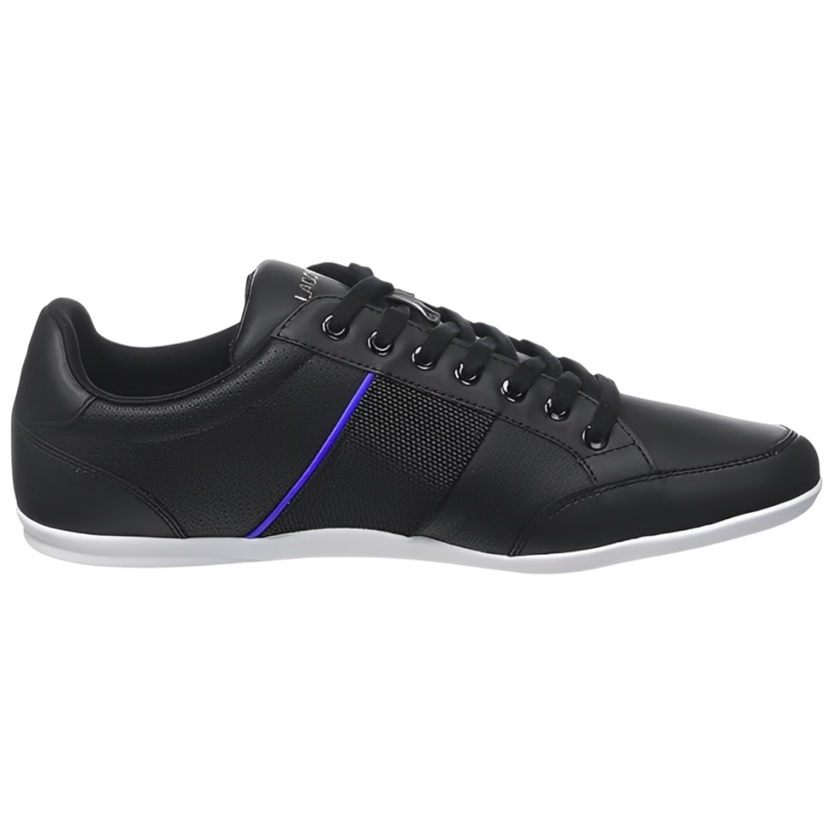 Foto 4 pulgar | Tenis Lacoste Nivolor Negro De Piel Para Hombre