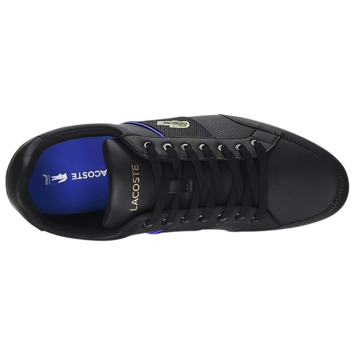 Foto 5 pulgar | Tenis Lacoste Nivolor Negro De Piel Para Hombre
