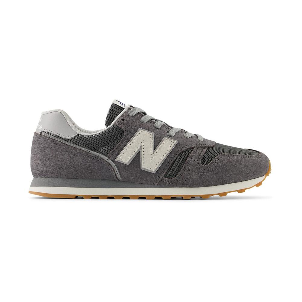 Foto 2 pulgar | Tenis New Balance 373 Gamuza Gris Unisex