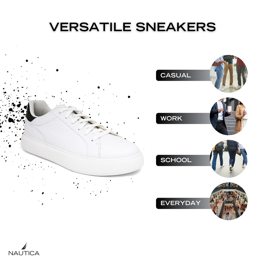 Foto 6 pulgar | Tenis Nautica Noval-white para Hombre - Venta Internacional