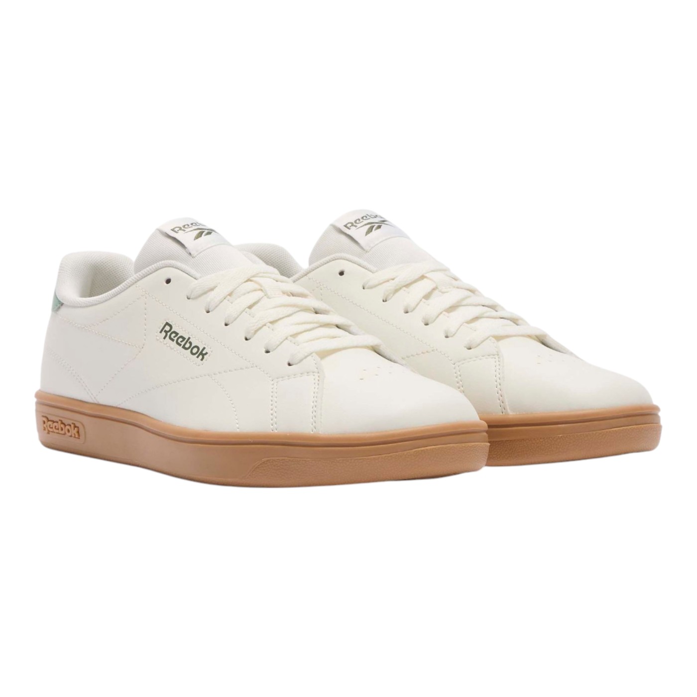 Foto 4 pulgar | Tenis Reebok Reebok-court-clean Para Unisex Color Café Modelo 100208918