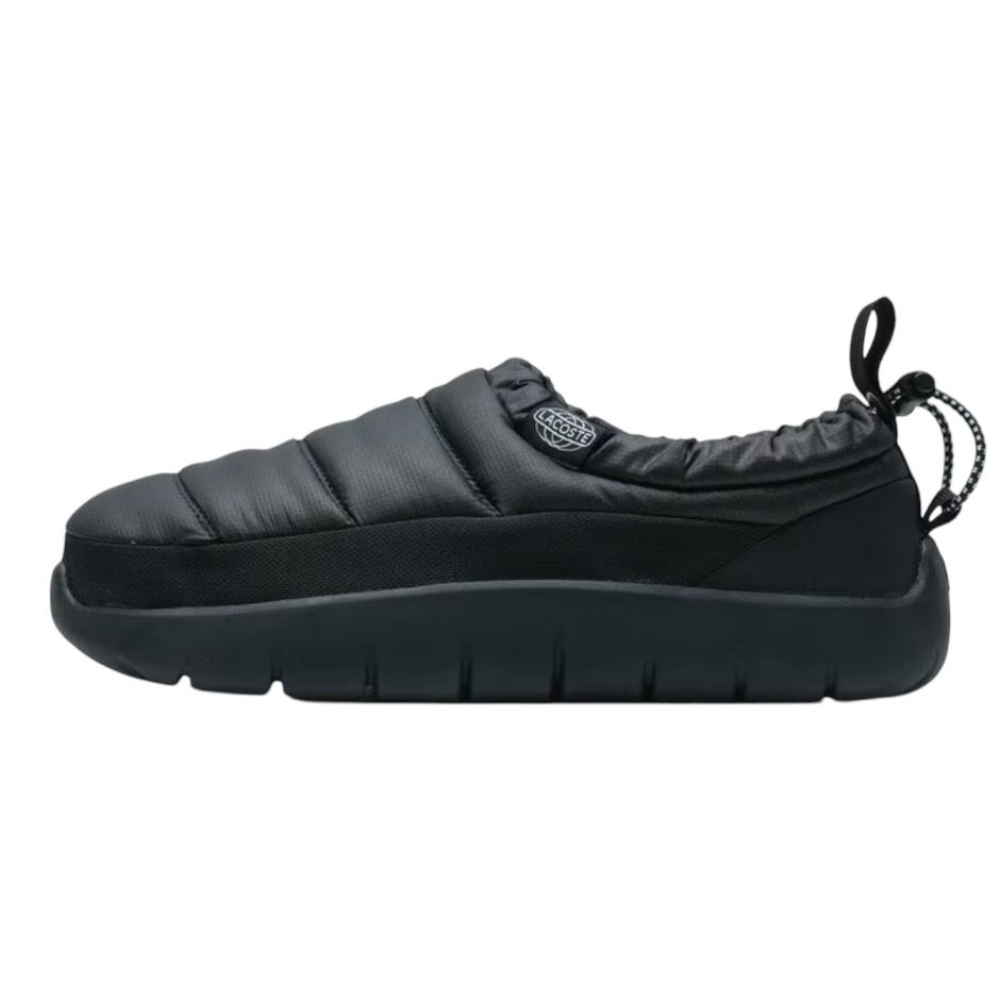 Foto 2 pulgar | Pantunfla Lacoste  Serve Slipper Triple Black