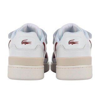 Foto 3 | Tenis Lacoste T- Clip Blanco Vino