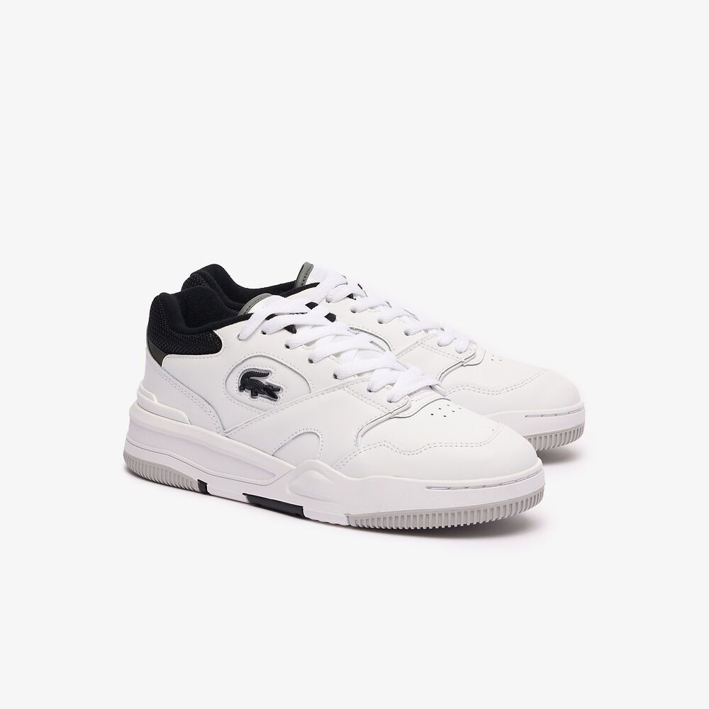 Foto 3 pulgar | Tenis Lacoste  Lineshot Blanco Negro