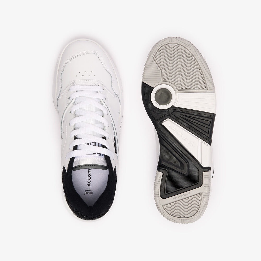 Foto 4 pulgar | Tenis Lacoste  Lineshot Blanco Negro