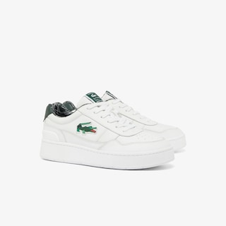 Foto 1 | Tenis Lacoste Ace Clip Blanco Verde Oscuro