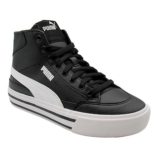 Foto 2 | Tenis Hombre Puma Botin Originales Piel Casuales Negro