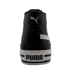 Foto 4 | Tenis Hombre Puma Botin Originales Piel Casuales Negro