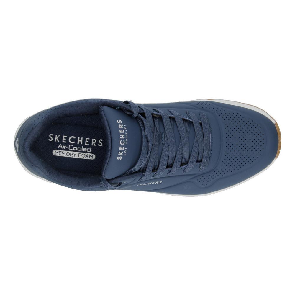 Foto 9 pulgar | Tenis Skechers Para Hombre 52458 Azul [ske618] Azul