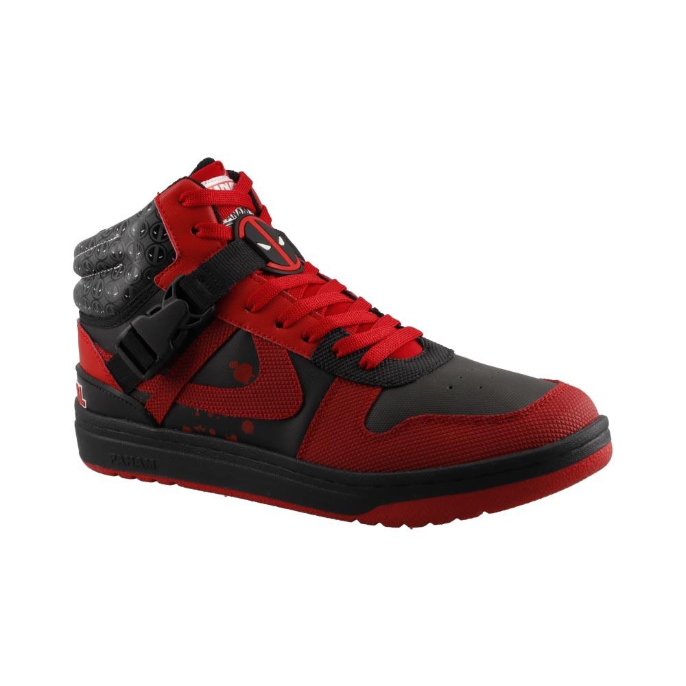 Foto 3 pulgar | Tenis Marvel Sport Tipo Botin Hombre Rojo