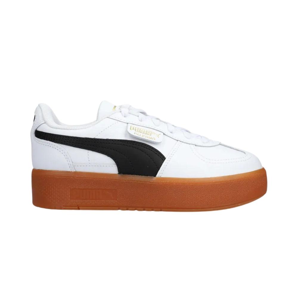 Foto 2 pulgar | Tenis Puma Palermo Elevata Lth Wns Unisex Clasico Blanco