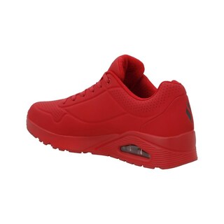 Foto 4 | Tenis Skechers Caballero Confort Memory Foam Casual Rojo