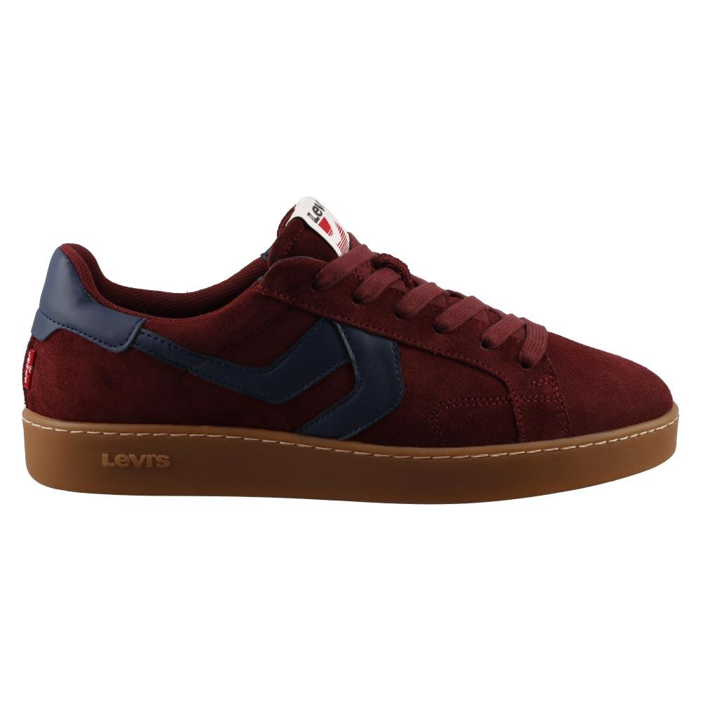 Foto 1 | Tenis Casual Levis Hombre Comodos Caballero Rojo