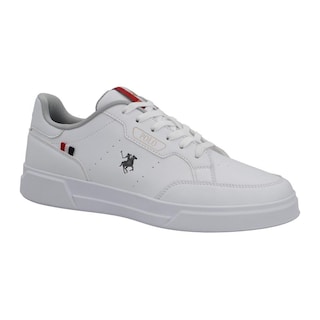 Foto 2 | Tenis York Team Polo Club Casual Urbano Ajustable Blanco para Hombre