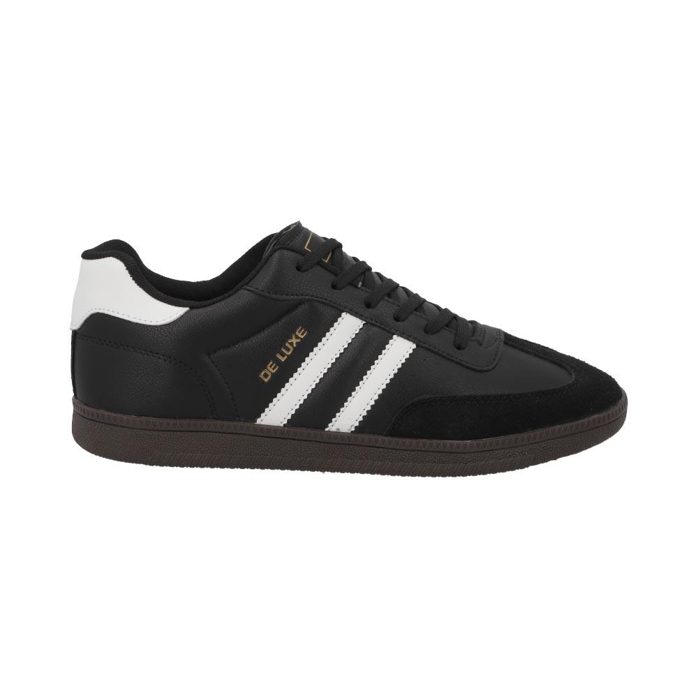 Tenis Hgn By Mr Shu Hombre Casual Urbano Ajustables Durables Negro