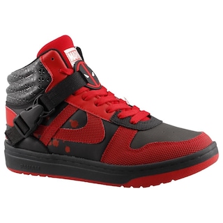Foto 2 | Tenis Marvel Hombre Botin Dead Pool Comodos Rojo