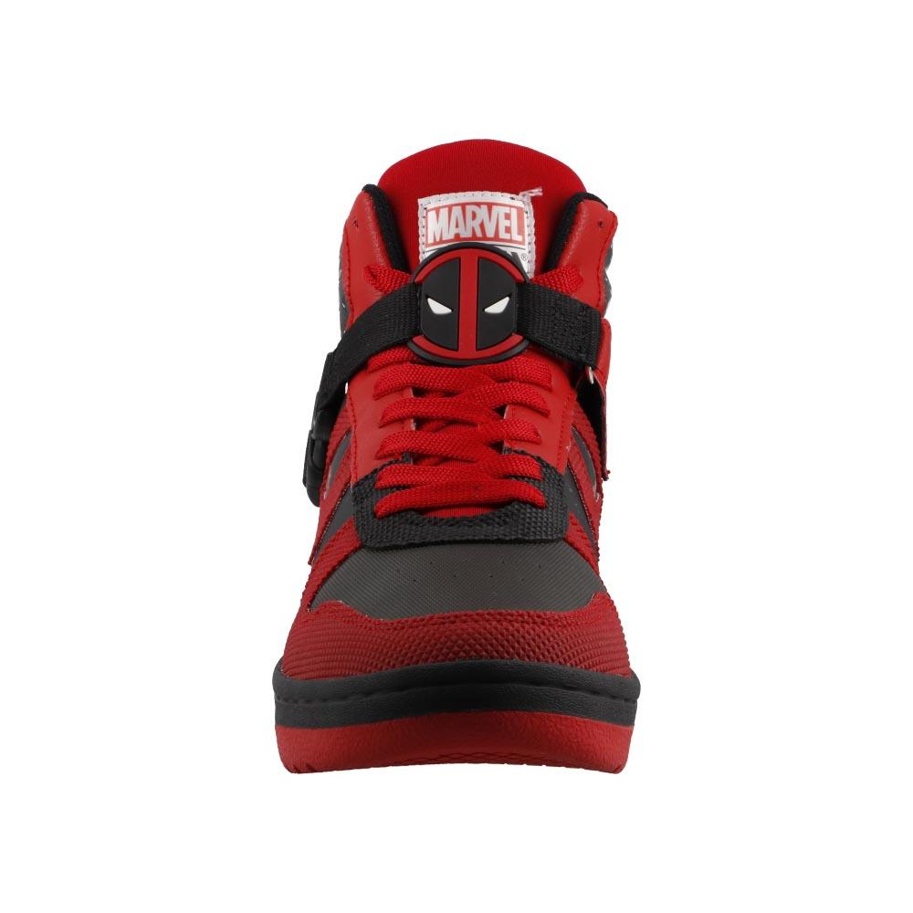 Foto 4 | Tenis Marvel Hombre Botin Dead Pool Comodos Rojo
