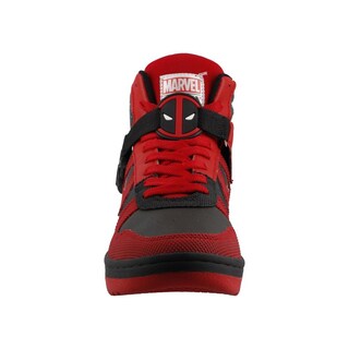 Foto 4 | Tenis Marvel Hombre Botin Dead Pool Comodos Rojo