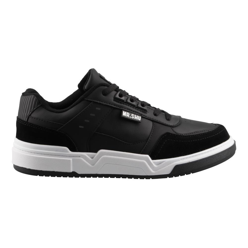 Tenis Mr Shu Hombre Ajustable Casual Ligero Negro