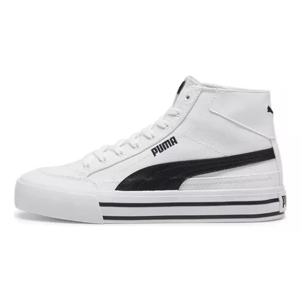 Foto 3 pulgar | Tenis Botin Puma Originales Casuales Modernos Comodo Blanco