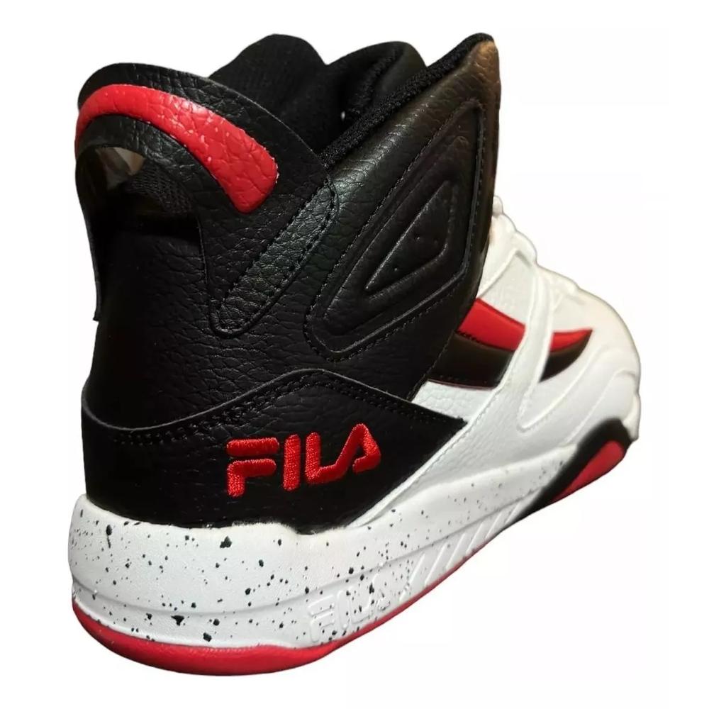Foto 4 pulgar | Tenis Fila Urbano Basquetbol Blanco para Hombre