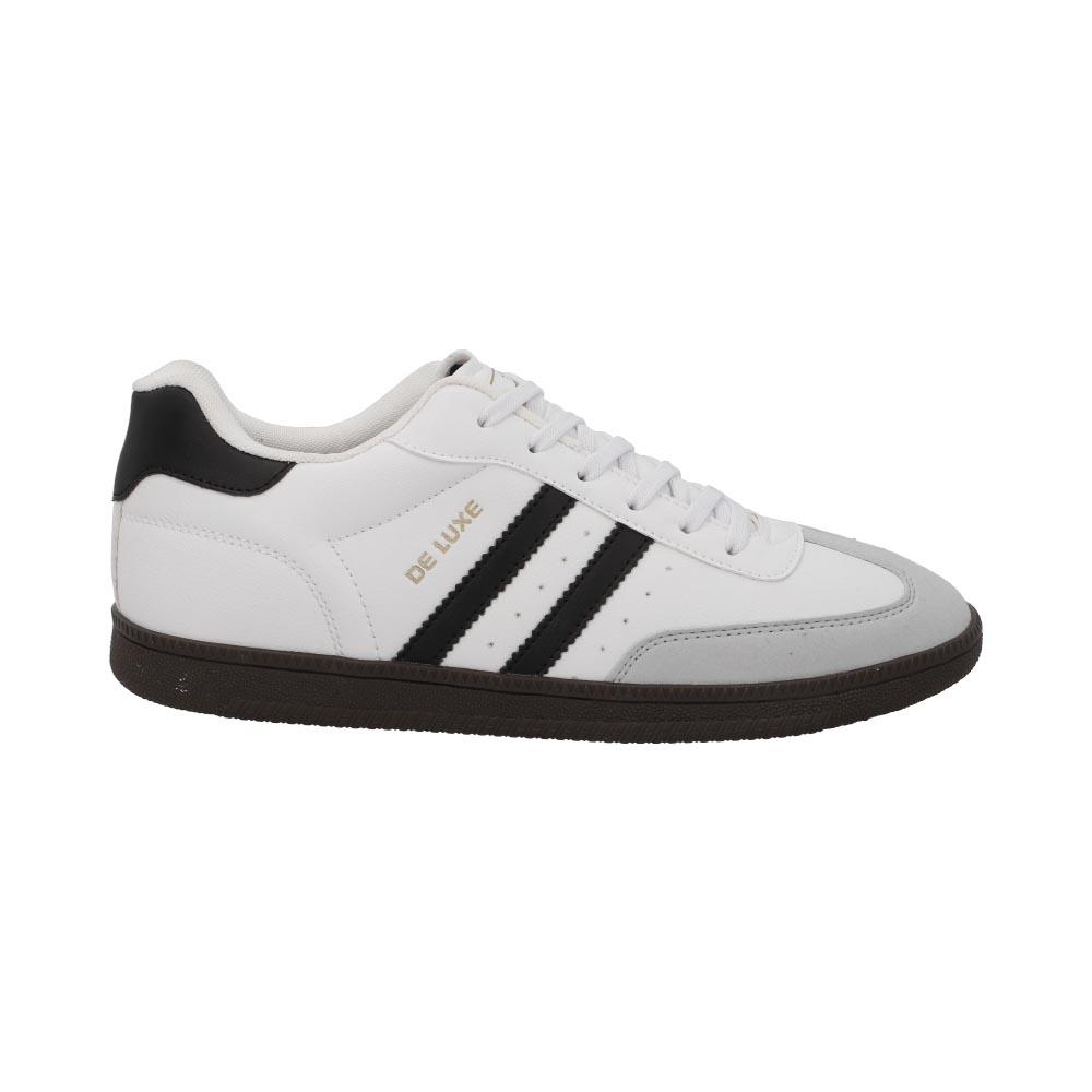 Foto 2 pulgar | Tenis Hgn By Mr Shu Caballero Casual Urbano Ajustables Durables Blanco