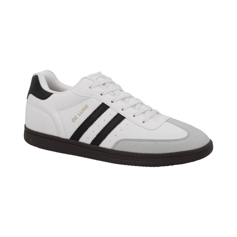 Foto 3 pulgar | Tenis Hgn By Mr Shu Caballero Casual Urbano Ajustables Durables Blanco