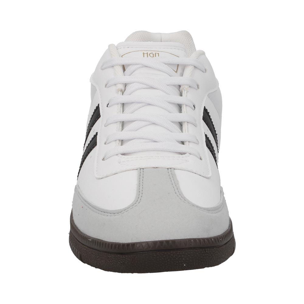 Foto 5 pulgar | Tenis Hgn By Mr Shu Caballero Casual Urbano Ajustables Durables Blanco