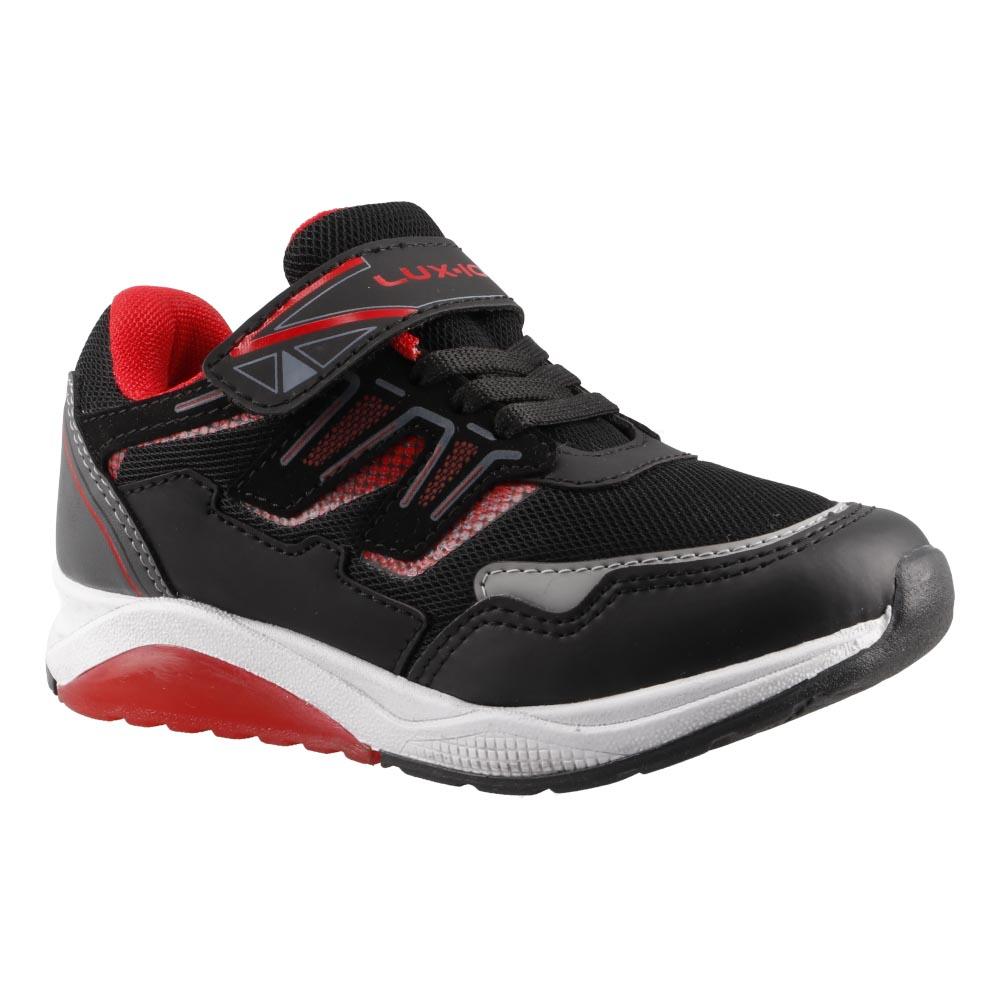 Foto 2 | Tenis Lux Niño Ajustable Resistentes Negro