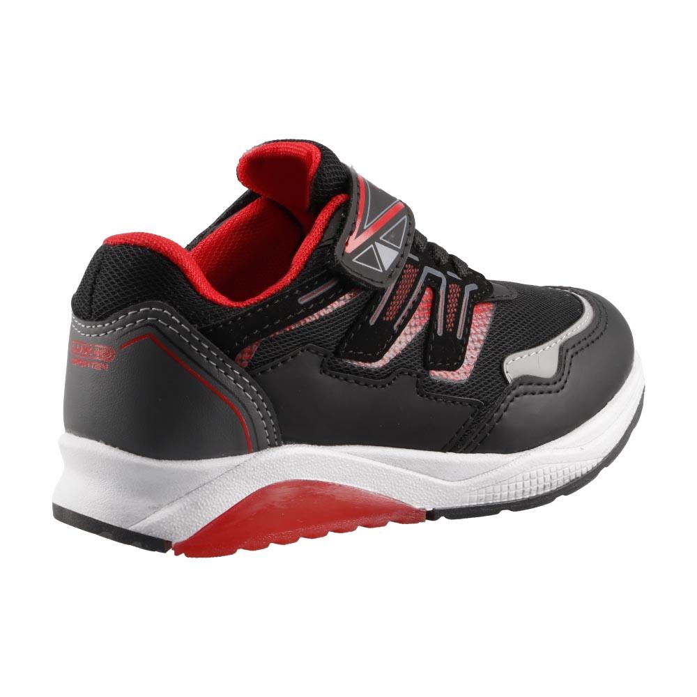 Foto 4 pulgar | Tenis Lux Niño Ajustable Resistentes Negro