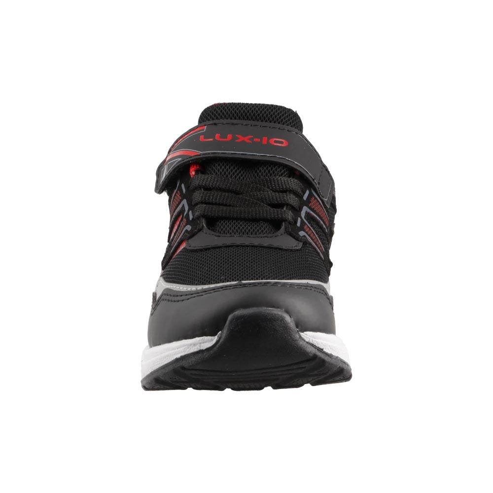 Foto 4 | Tenis Lux Niño Ajustable Resistentes Negro