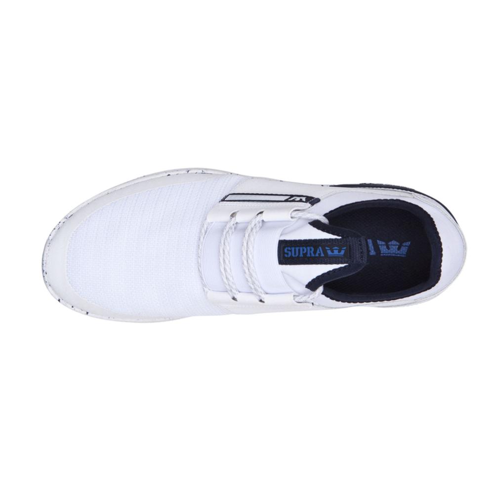 Foto 2 | Tenis Supra Flow Run Unisex Clasico Blanco