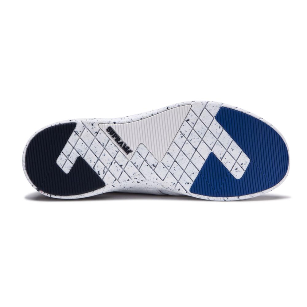Foto 3 | Tenis Supra Flow Run Unisex Clasico Blanco