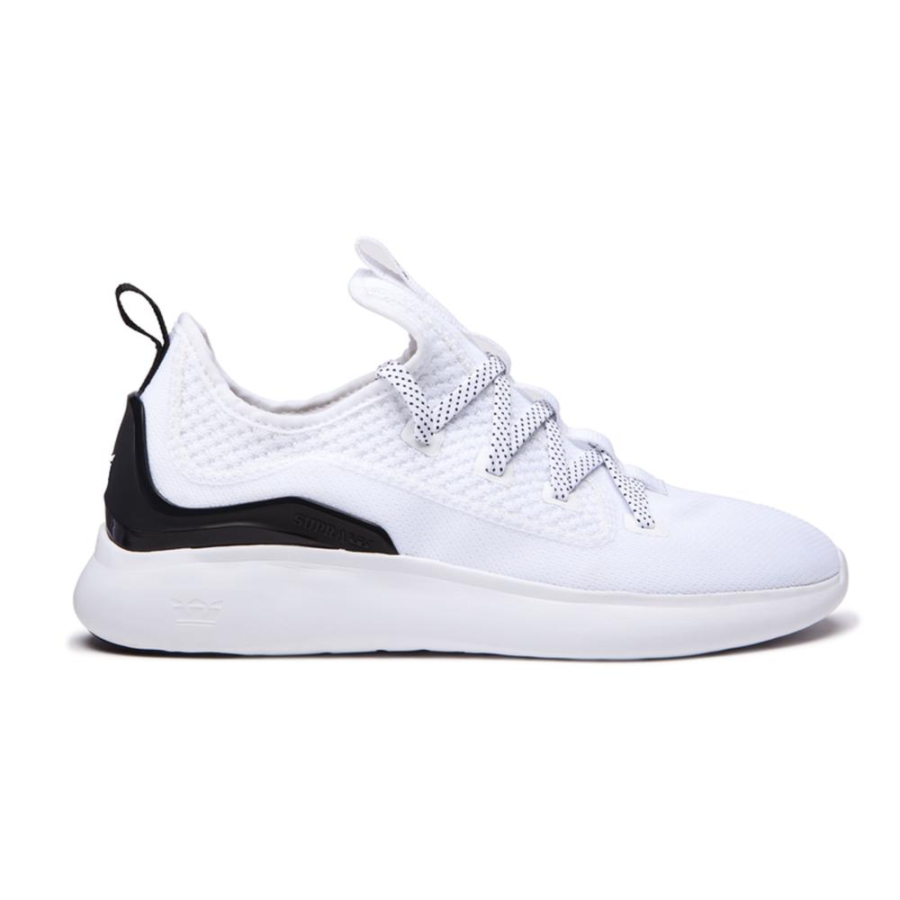 Tenis Supra Factor Unisex Blanco Blanco