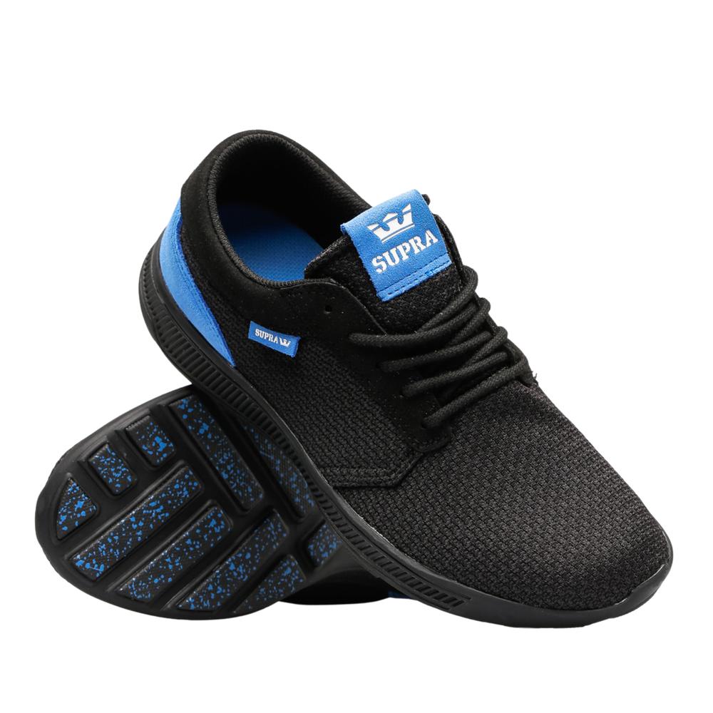 Foto 4 | Tenis Supra Hammer Run Unisex Gris Azul Negro