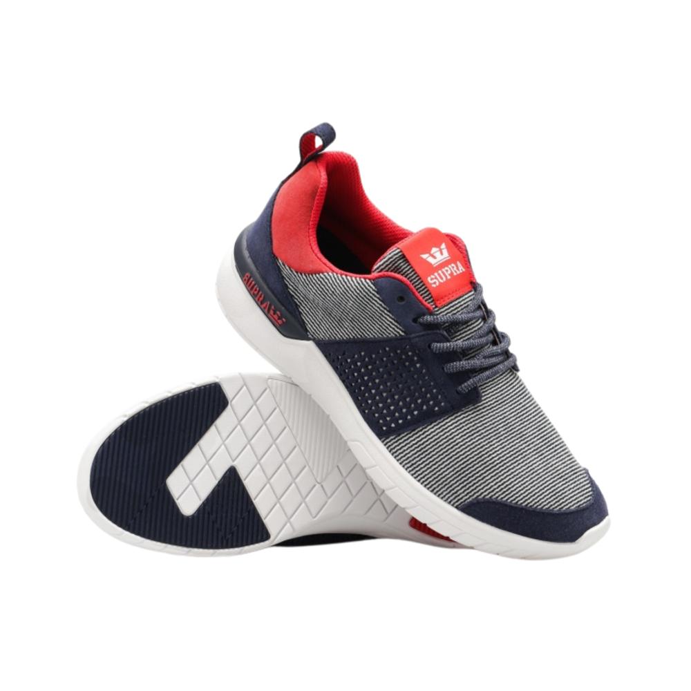 Foto 3 pulgar | Tenis Supra Scissor Mujer Deportivo Azul