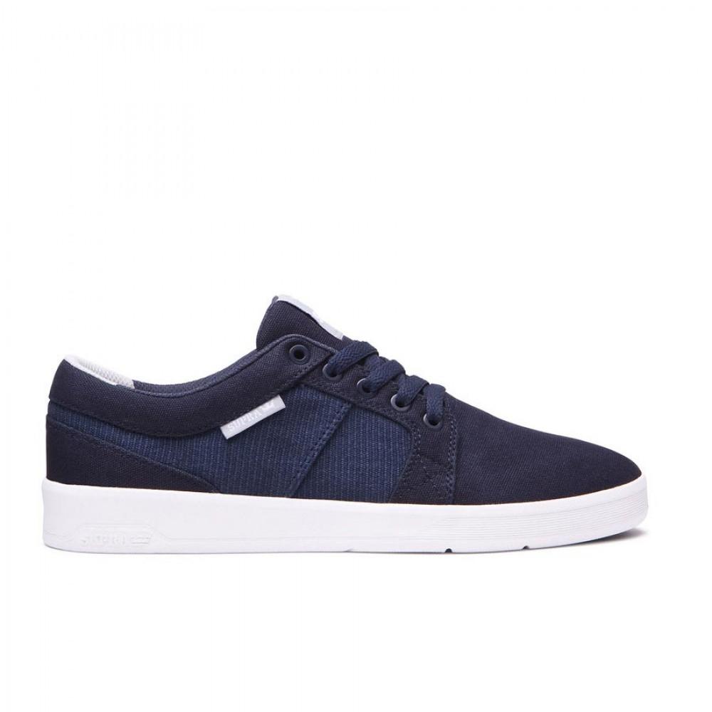 Foto 2 pulgar | Tenis Supra Ineto Unisex Exclusivos Azul Marino
