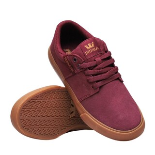 Foto 3 | Tenis Supra Stacks Vulc Ii Unisex Resistente Vino