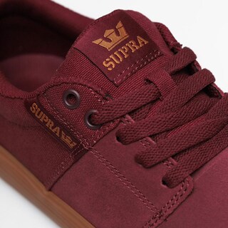 Foto 6 | Tenis Supra Stacks Vulc Ii Unisex Resistente Vino