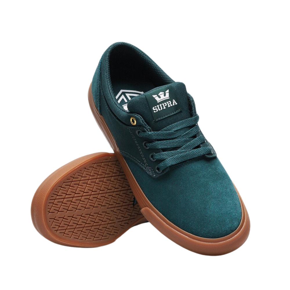 Foto 3 pulgar | Tenis Supra Chino Unisex Acogedores Verde